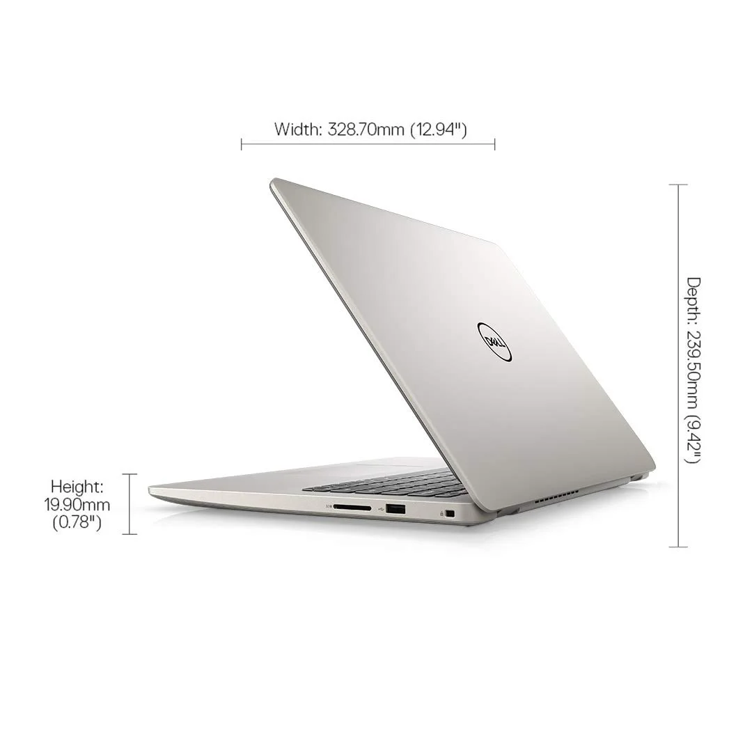 Dell Vostro 3400 14" FHD Anti Glare Display Laptop (11th Gen i5-1135G7 / 8GB / 512 SSD / Integrated Graphics / Win 10 + Office H&S/ Dune Color /1.64Kg/Backlit Keyboard) D552157WIN9DE - Image 4
