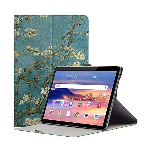 Robustrion Smart Folio Flip Stand Case Cover for Huawei Mediapad T5 10.1 inch – Aqua