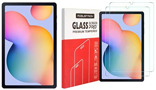 Samsung Galaxy Tab S6 Lite (10.4 inch, RAM 4 GB, ROM 64 GB, Wi-Fi+LTE), Oxford Grey + 2 Pack Tempered Glass