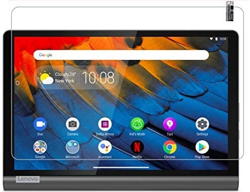 ARMOUR GUARDS 9h Unbreakable Screen Protector Full Screen Coverage Guard for Lenovo Yoga Smart Tab with Google Assistant , 10.1 Inch (Except Edges) – Model Number Za540019in (Transparent)