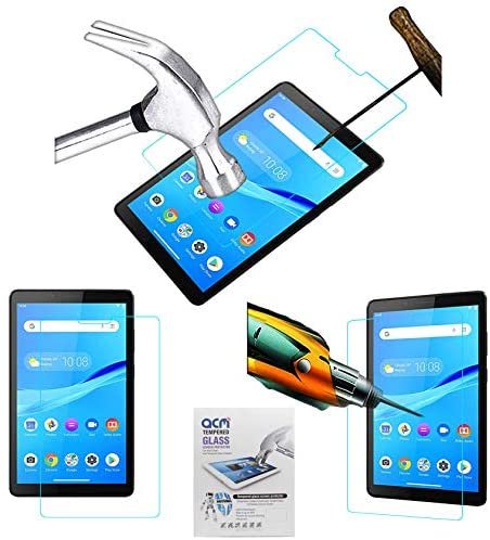 Acm Tempered Glass Screenguard Compatible with Lenovo Tab M7 (2Nd Gen) Tablet