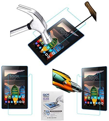 Acm Tempered Glass Screenguard Compatible with Lenovo Tab3 7 Essential Byju Tablet