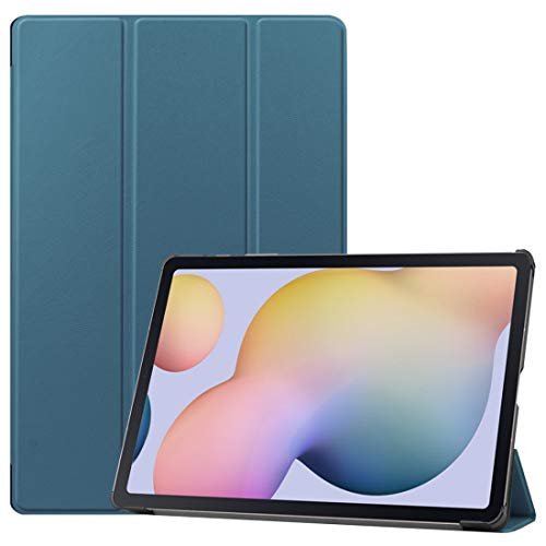 CellphoneMall for Samsung Galaxy Tab S7 Plus Custer Texture Smart PU Leather Case with Sleep/Wake-up Function & 3-Fold Holder
