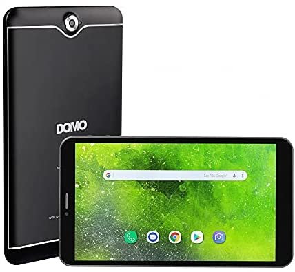DOMO Slate SS4 32GB Edition 7 Inch Tablet 4G Volte Calling Tablet PC with GPS, Bluetooth, 1GB RAM, 32GB Storage, QuadCore CPU, Dual SIM (Black)