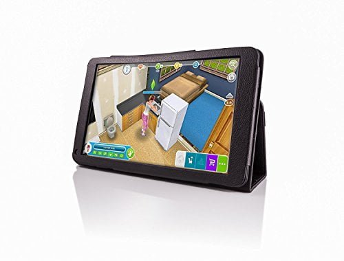 FUSION5 Folio PU Leather Case Smart Fit Cover For 9.6″ Tablet PC Only