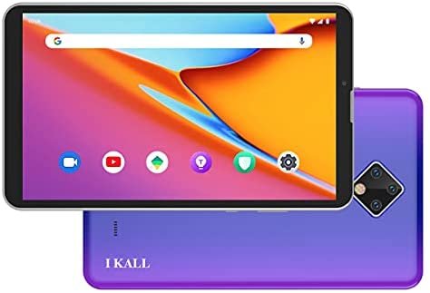 I KALL N6 Dual Sim 4G Calling Tablet (7 Inch, 2GB, 32GB, 4G Volte, Dual Sim) (Purple)