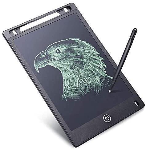 LYNREX Portable LCD Writing Board Slate Drawing Record Notes Digital Notepad with Pen Handwriting Pad Paperless Graphic Tablet for Kids at Home School, Writing Pads, Writing Tablet (Multi)