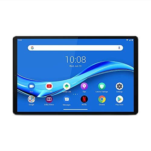 Lenovo Tab M10 FHD Plus Tablet (10.3-inch, 2GB, 32GB, Wi-Fi + LTE, Volte Calling), Platinum Grey