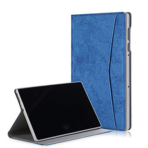 ProElite Smart Multi Angle case Cover for Lenovo Tab M10 Plus X606V / TB-X606F / TB-X606X 10.3″ FHD Tablet [Dark Blue]