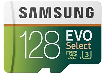 Samsung EVO Select MB-ME128GA/AM 128GB MicroSDXC Memory Card with Adapter