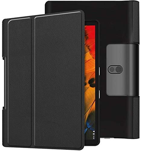 TASLAR Slim Case Stand Magnetic Lock Flip Cover Protective Pouch Compatible with for Lenovo Yoga Smart Tablet 10.1 Inch