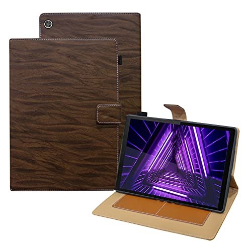 TGK Pattern Multi Protective Leather Case with Viewing Stand and Card Slots Flip Cover Compatible for Lenovo Tab M10 FHD Plus 10.3 inch Tablet Model X606V / TB-X606F / TB-X606X (Pattern_2)