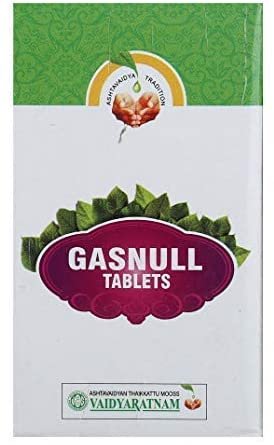 Vaidyaratnam Gasnull Tablet, 100 Tablets| Ayurvedic Products | Ayurveda Products | Vaidyaratnam Products