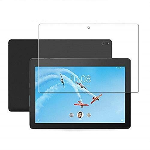 colorcase tablet tempered glass screenguard screen protector for lenovo tab m10 fhd rel (10.1) {tb-x605fc} – (transparent) edge to edge full screen coverage