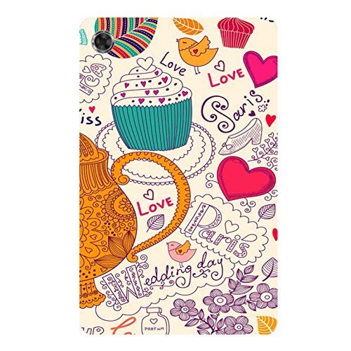 Videotronix Designer SoftPrinted Silicone Back Cover Case for Lenovo M10 FHD Plus X606 (10.3inch)