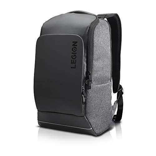 Lenovo Legion Recon 15.6-inch Sleek Modern Lightweight Water-Repellent Front Panel Breathable Gaming Backpack with Padding for Gamers/Casual Use (Black)