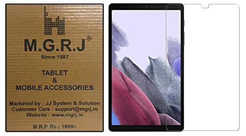 M.G.R.J® Tempered Glass Screen Protector for Samsung Galaxy Tab A7 Lite (SM-T220 / T225) (8.7″inch) (2021 Release)