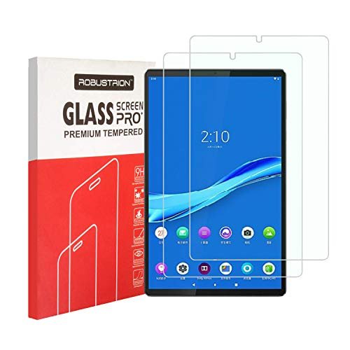 Robustrion Pack of 2 Anti-Scratch & Smudge Proof Premium Tempered Glass Screen Protector for Lenovo Tab M10 FHD Plus 10.3 inch TB-X606F / TB-X606X