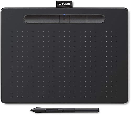 Wacom CTL-4100WL/K0-CX New Intuos Small Bluetooth Pen Tablet (Black)