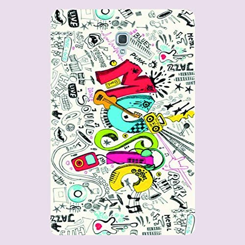 Videotronix Exclusive Printed Back Case, Soft Silicon Tablet Back Cover for Samsung Galaxy TAB A 8.0 inch 2017 (T380, T385)