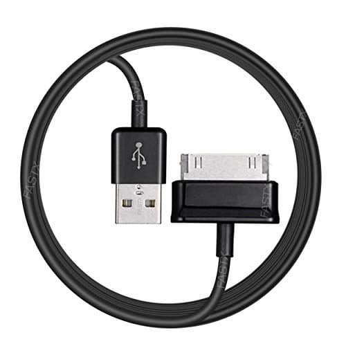 FASTX® New Compatible Tablet Fast Charging 30 Pin to USB Data Syncing & Charging Cable for Samsung Galaxy Tab 2 10.1 P5110/P5100/P3100 7.1 Charger Note 10.1 N8000 P7500 P7510