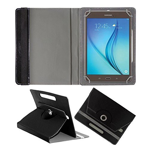 Fastway Rotating 360 Leather Flip Case For Samsung Galaxy Tab A SM-T355Y Black
