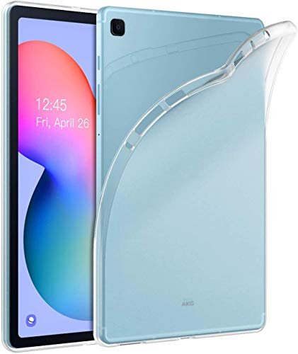 M.G.R.J® Soft TPU Transparent Back Case Cover Samsung Galaxy Tab S6 Lite (SM-P610, SM-P615) (10.4″ inch)
