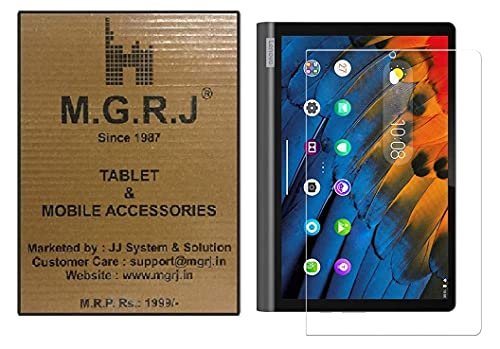 M.G.R.J® Tempered Glass Screen Protector for Lenovo Yoga Smart Tablet (10.1″ Inch)