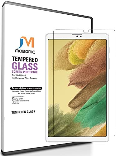 Mobonic® Samsung Galaxy Tab A7 LITE 8.7 inch T220 T225 Screen Protector Glass Guard, [8.7 Inch] [Anti-Scratch][Bubble Free] Tempered Glass Samsung Galaxy Tab A7 Lite 8.7 inch