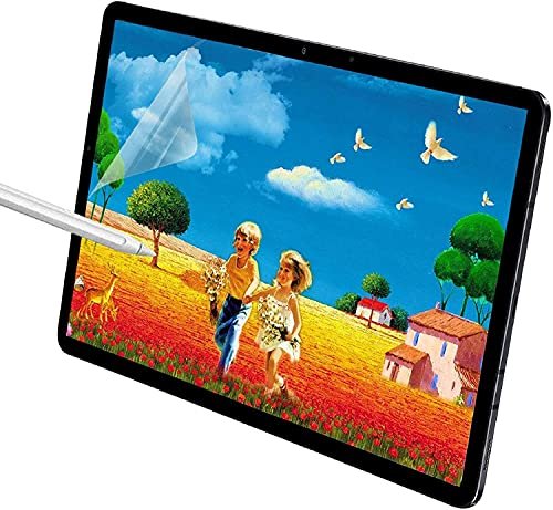 OJOS Paper Feel Screen Protector Compatible for Samsung Galaxy Tab S7 FE 2021/ Galaxy Tab S7 Plus 12.4 inch Anti Glare Write and Draw Like on Paper (Matte Clear)