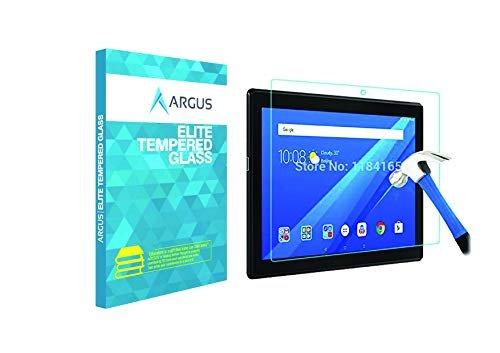argus anti glare scratch proof tempered glass edge to edge full screen coverage for lenovo tab 4 10